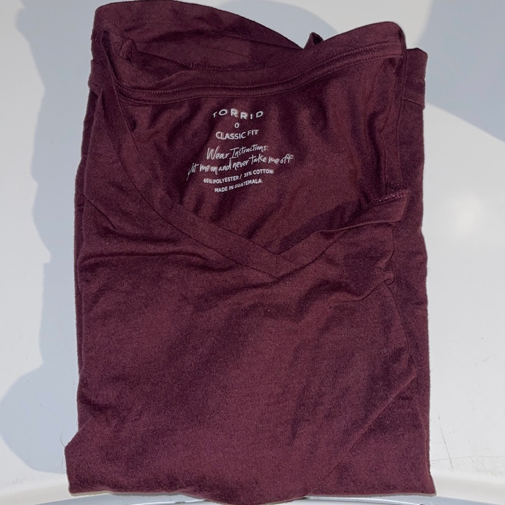 Torrid size 0 classic tshirt